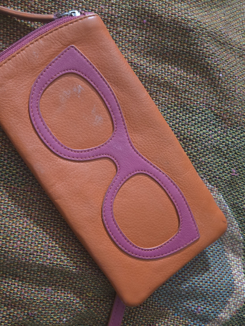 ili New York Leather Eyeglass Case